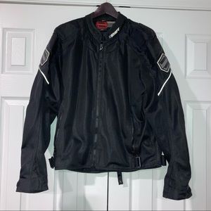 SHIFT Motorcycle Streetbike Black Jacket Large Unisex